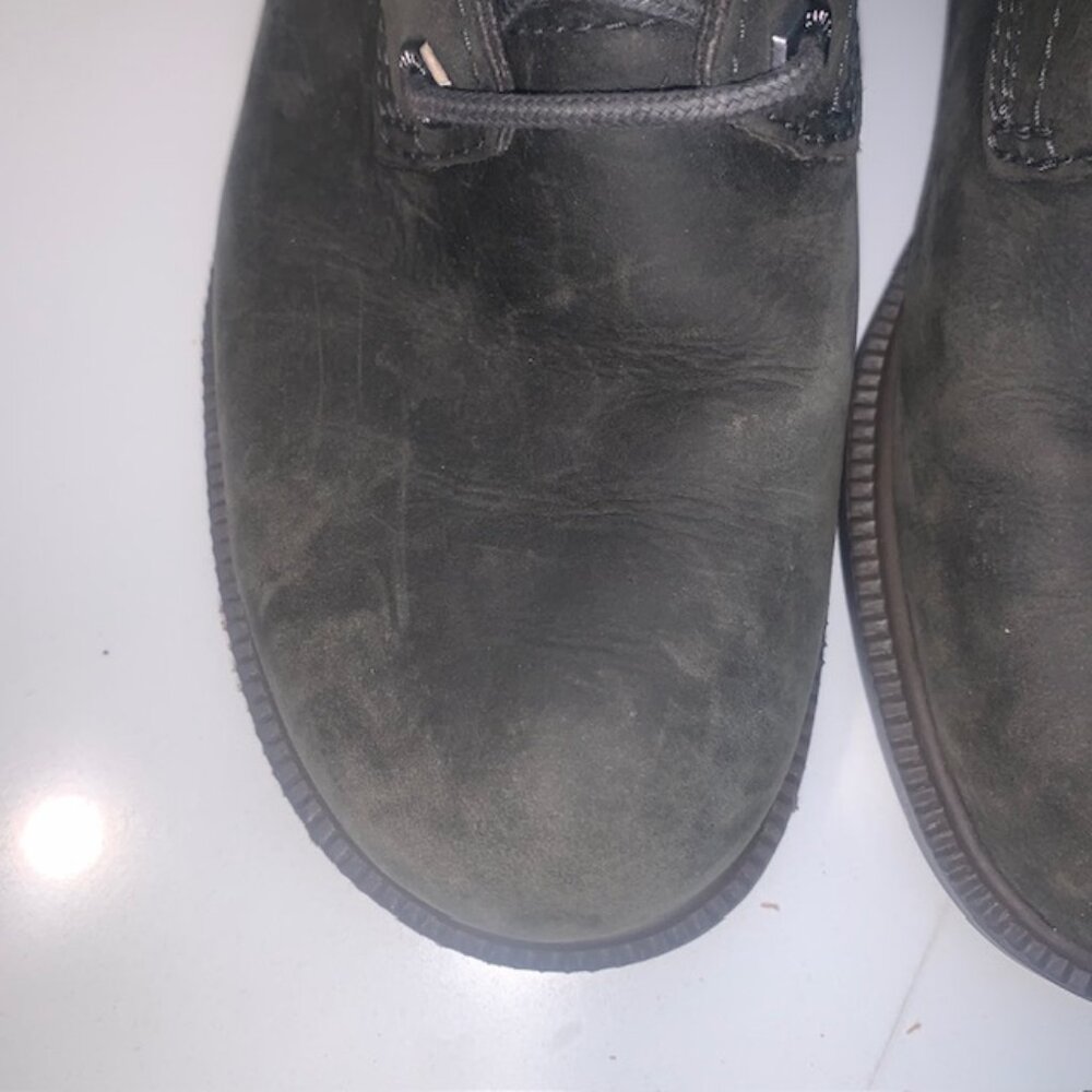 Kodiak All Season Waterproof‎ Olive Green Leather Lace-Up Ankle Boots - Size 6.5 - Picture 11 of 15